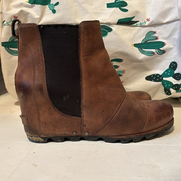 SOREL LEA BOOT BROWN SZ 10.5 - Picture 5 of 6